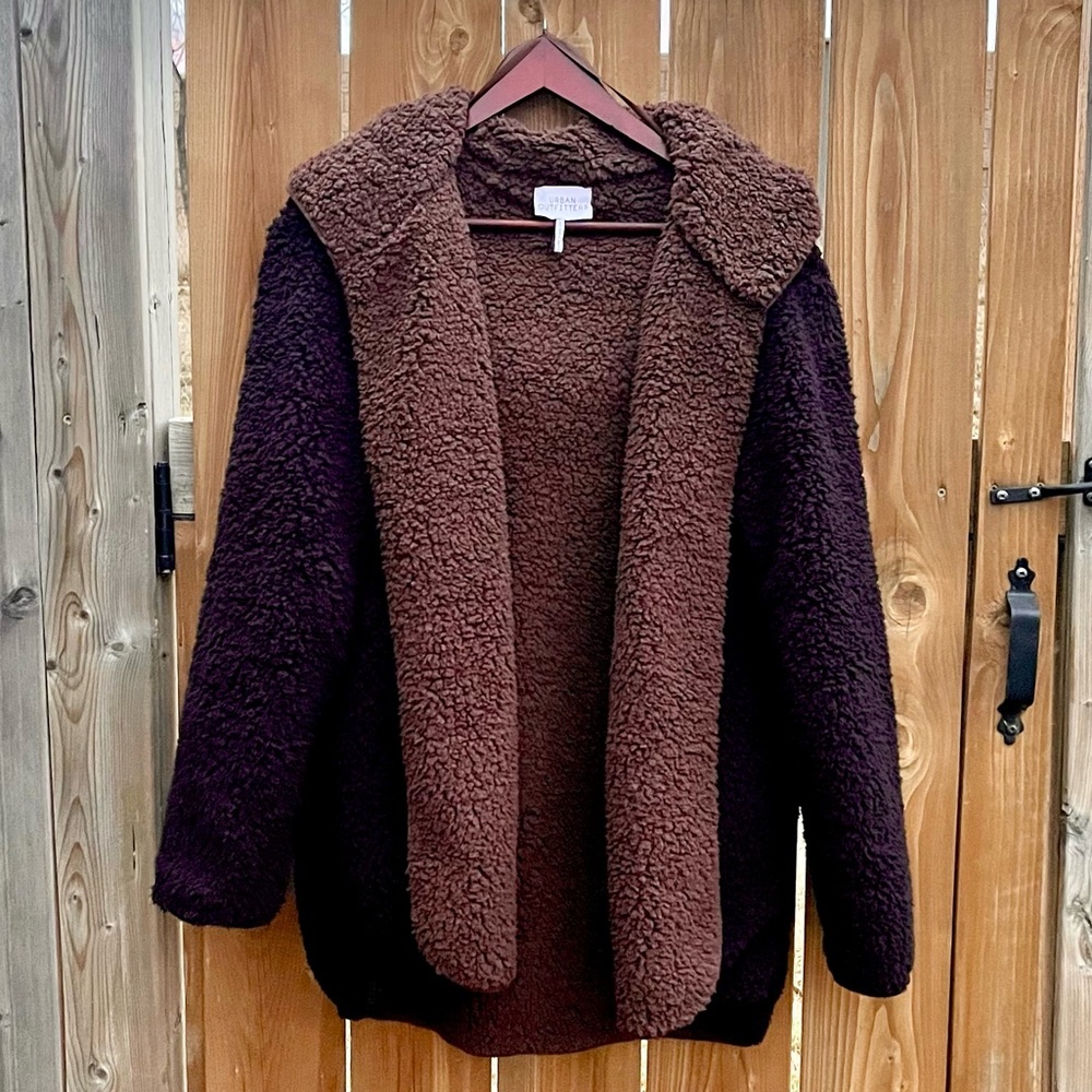 Urban Outfitters Carmella Reversible Cozy Coat
